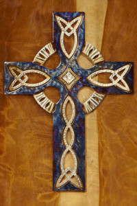 Cross with Powder Coating
